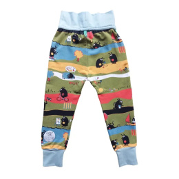 Kolorowe spodnie dresowe dla dziecka